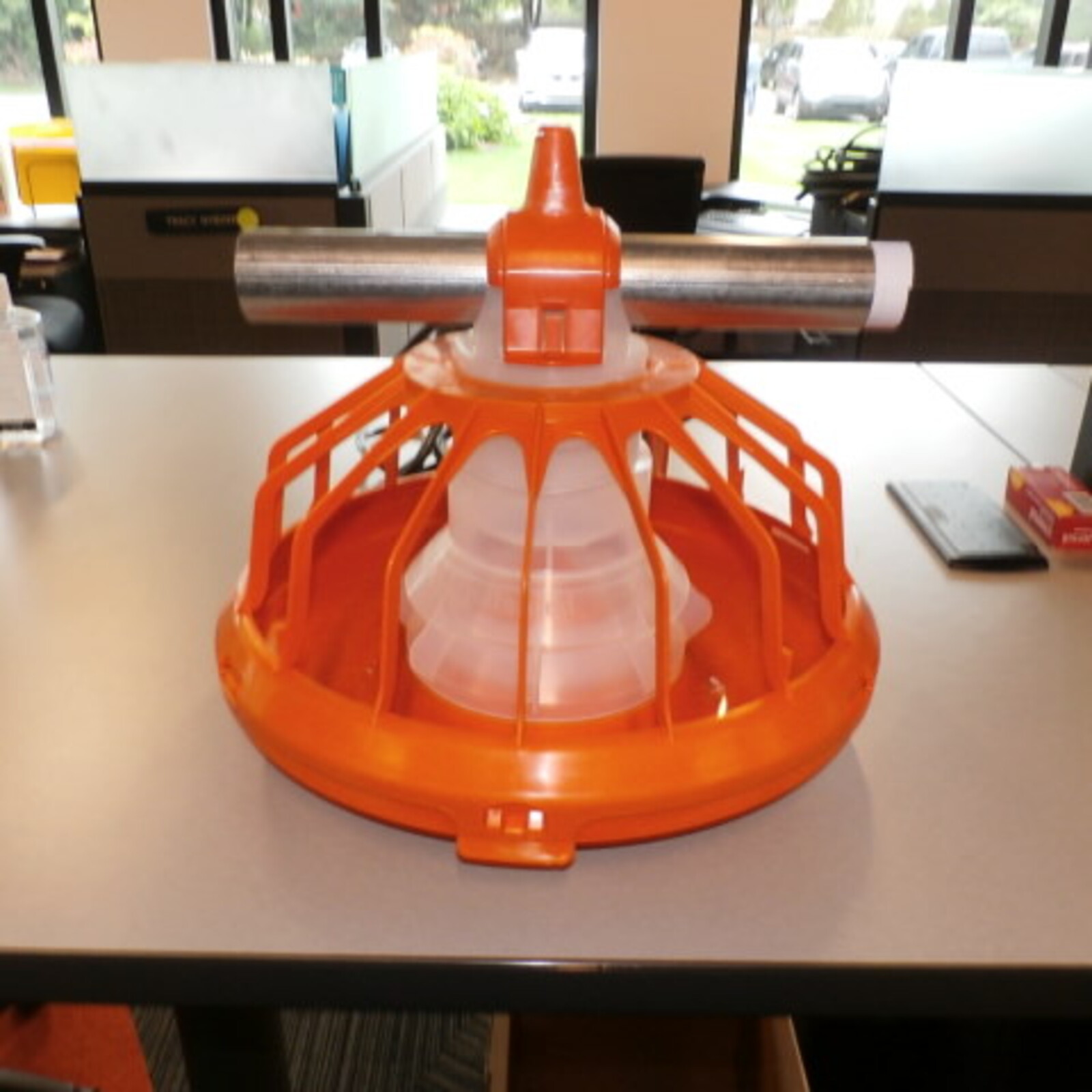 PAN SAMPLE,TRANSPARENT,BROILER,16-ARM,14" FX2,W/O SHUT-OFF